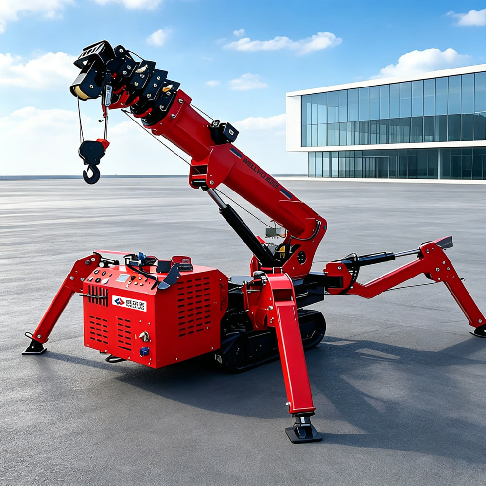 WEW 3T Crawler Spider Crane