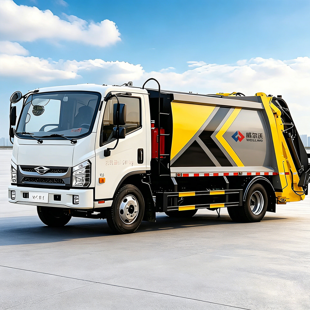 WEW 7m³ Garbage Compactor Truck