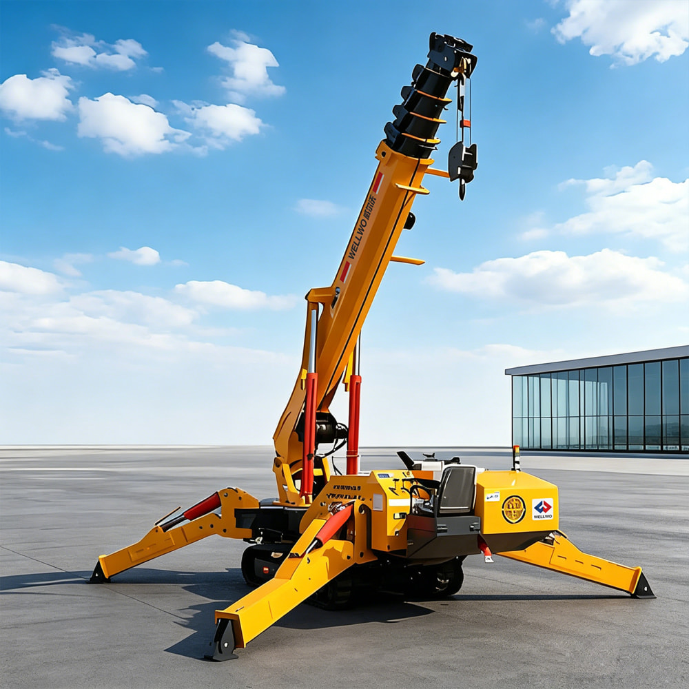 WEW 8T Crawler Spider Crane