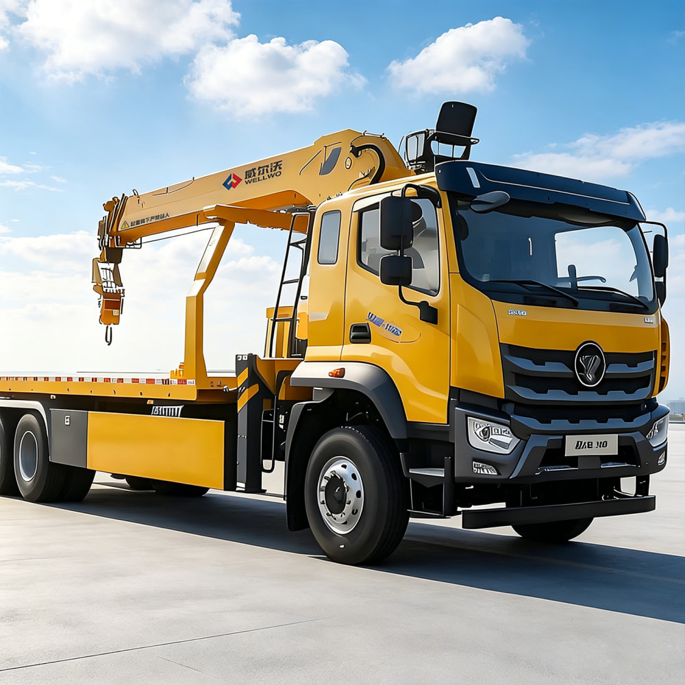 Auman Planetary Rear Double Bridge Obstacle Clearance Truck with Lift
